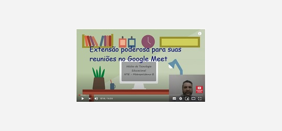 Melhor extensão para Google Meet