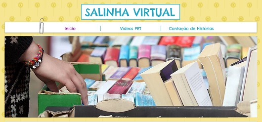 “Salinha Virtual” tem contação de histórias em vídeos 